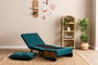 Atelier Del Sofa Cosmo Single - Verde Petróleo